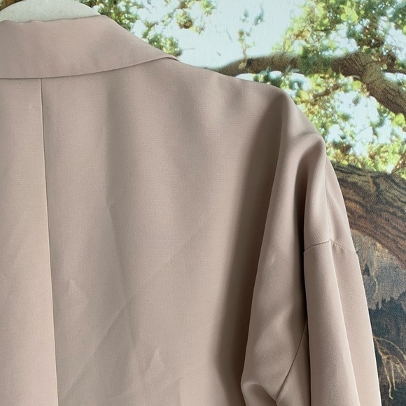 Unstructured Long Women’s Relaxed Oversized Blazer Jacket - Picture 10 of 11